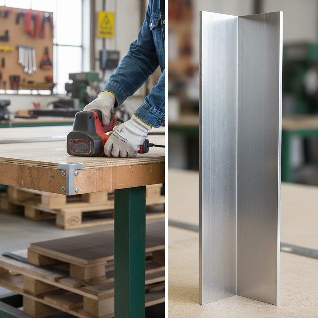 Premium 19mm x 12.7mm x 3.2mm Aluminium Unequal Angle - Grade 6063 T6 Alloy with High Corrosion Resistance and Excellent Formability 19 × 12.7 × 3.2 mm (3/4″ × 1/2″ × 1/8″) – photo 1 of 2
