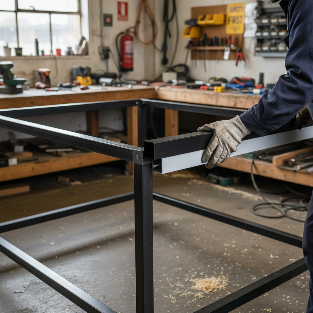 Premium 12mm x 12mm x 2mm Powder Coated Aluminium Square Tube - Lightweight, Corrosion-Resistant, Ideal for Architectural Applications