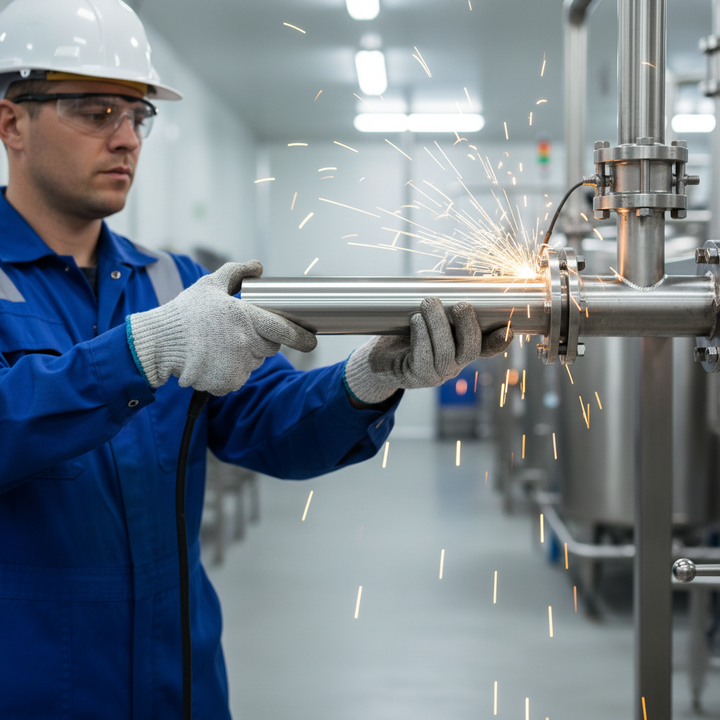 Premium Mirror Polished 304 Stainless Steel Round Tube 44.45mm x 1.5mm for Architectural and Commercial Applications