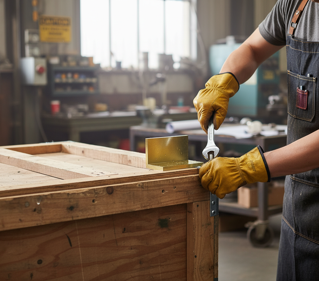 Premium Plain Finish Brass Angle 50.8mm x 25.4mm x 3.2mm for Decorative Applications