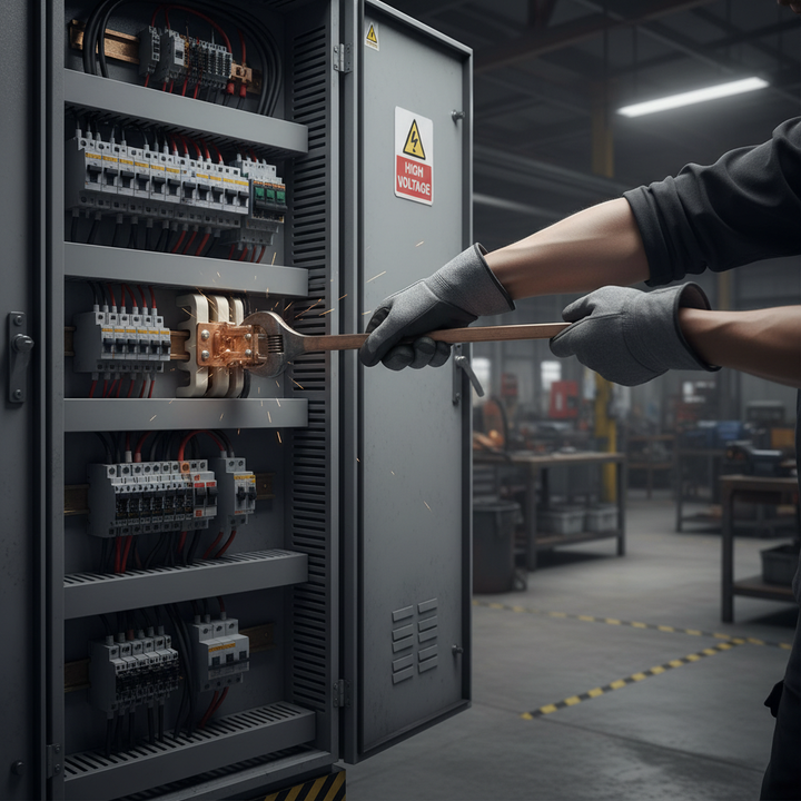 Premium High Conductivity Copper Flat Bar 50mm x 6mm - Ideal for Electronics and Architectural Decoration