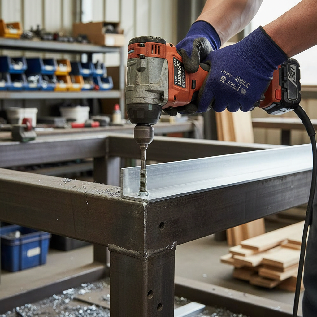 Premium Heavy Duty Aluminium Unequal Angle 127mm x 50.8mm x 6.3mm for Structural Applications and Frame Building 127 × 50.8 × 6.3 mm (5″ × 2″ × 1/4″) – photo 1 of 2
