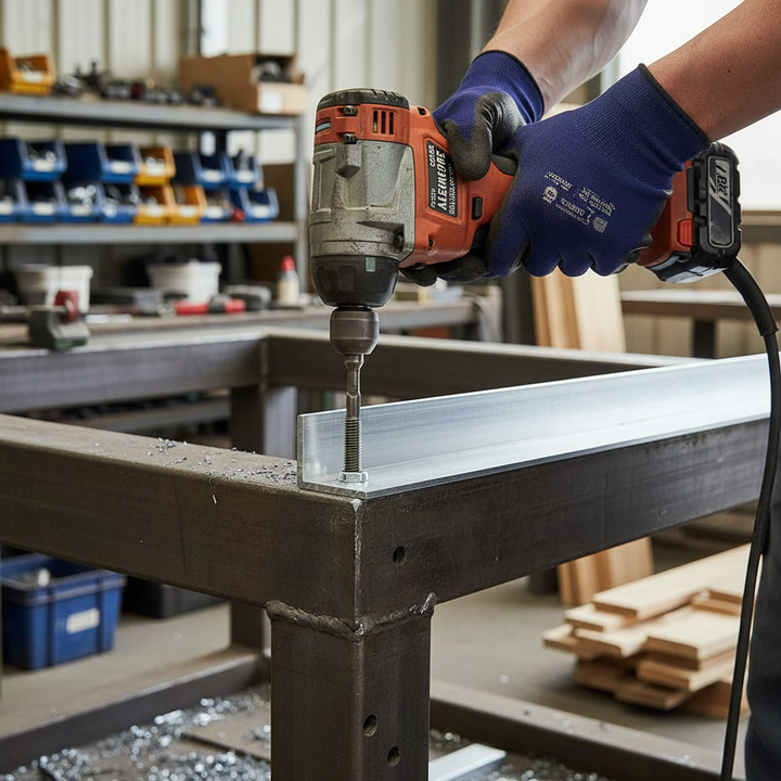 Premium Heavy Duty Aluminium Unequal Angle 127mm x 50.8mm x 6.3mm for Structural Applications and Frame Building