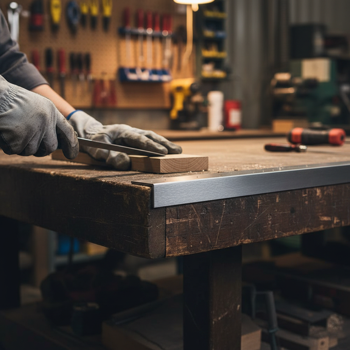 Professional 25.4mm x 3.2mm Brushed Polished Aluminium Flat Bar for Structural Applications