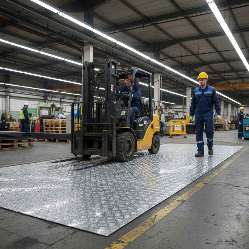 Premium Heavy Duty Aluminium Chequer Plate 2000mm x 1000mm x 6mm - Five Bar Tread Plate for Versatile Applications