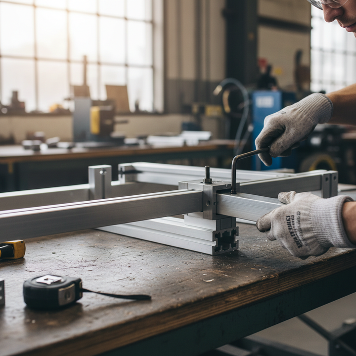 Premium Structural Grade Aluminium Square Bar 10mm - High Strength 6082 T6 for Trusses, Bridges, and Automotive Components