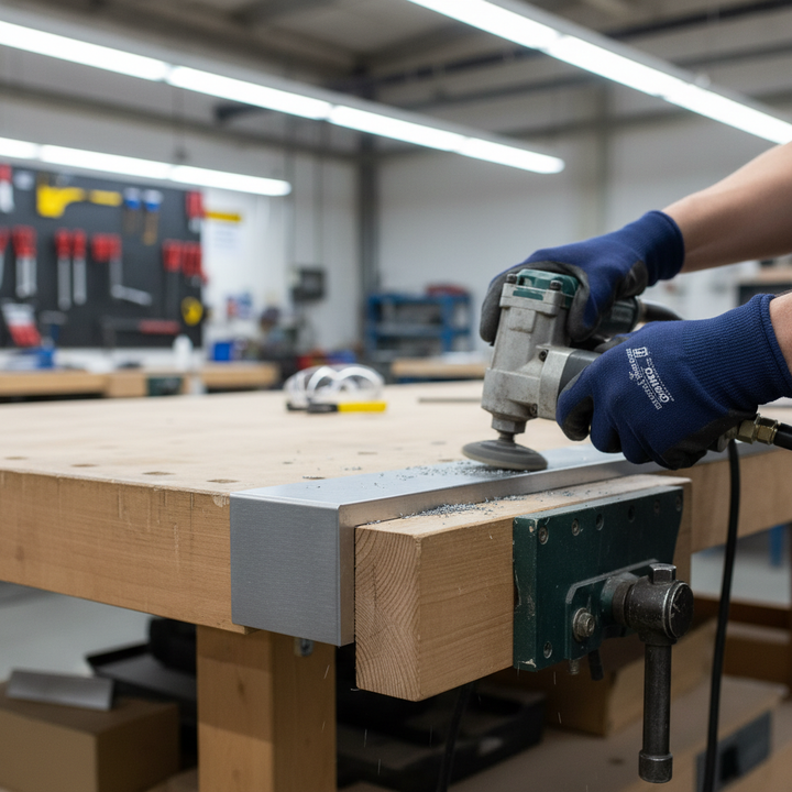 Premium Structural Alloy Aluminium Channel 22.2mm x 22.2mm x 3.2mm - High-Performance U Channel for Architectural and Commercial Use