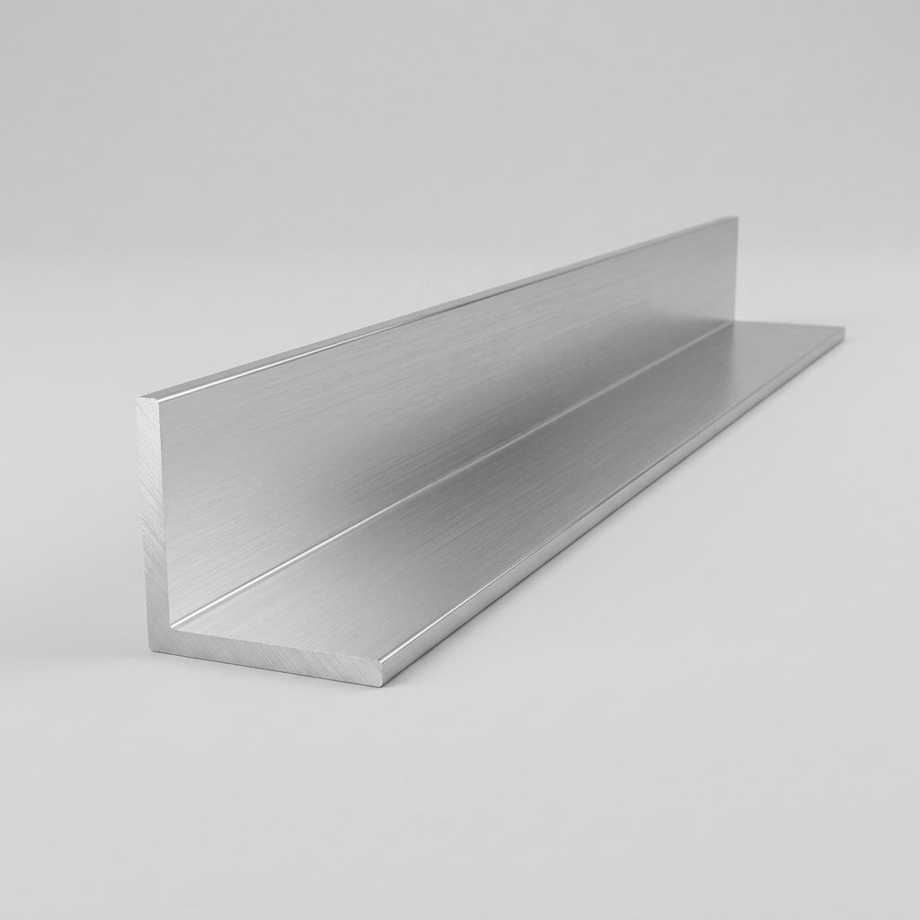 Tailored Aluminium L-Shaped Angle with Unequal Sides (view 2)