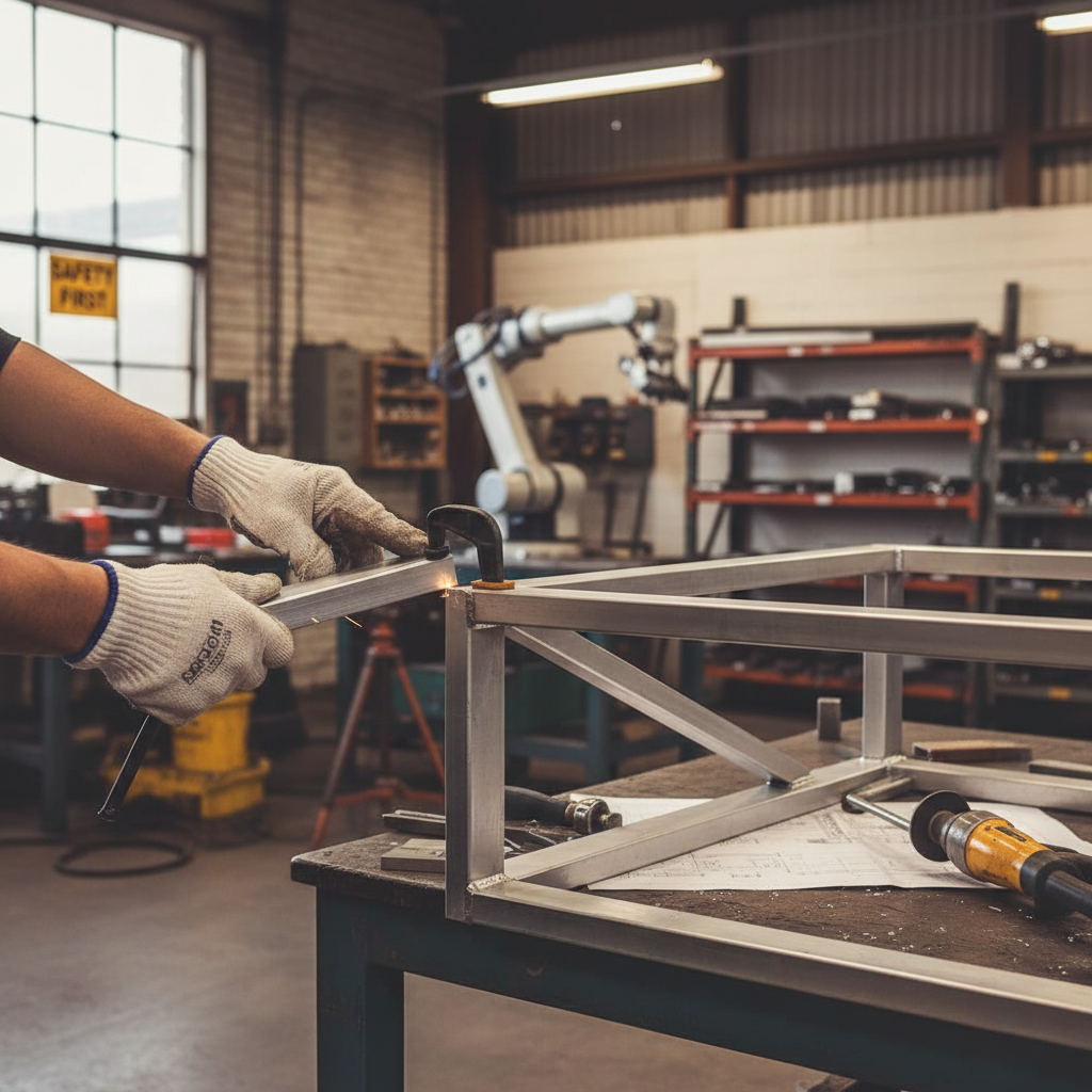 Premium Structural Grade Aluminium Square Bar 7.9mm (5/16") - High Strength Alloy with Excellent Machinability and Weldability