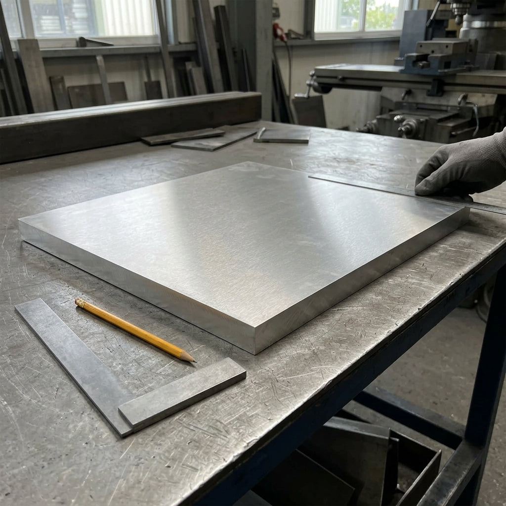 Aluminium Plate 50mm Thick 5083 - Cut to Size 50 mm – photo 1 of 2