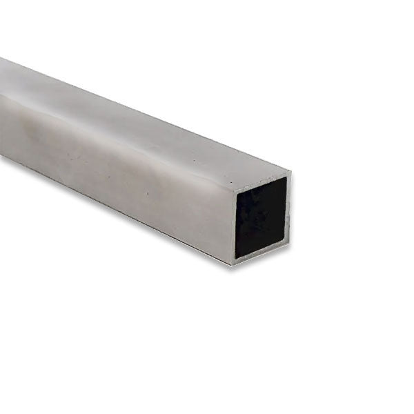 Aluminium Box Section Mill Finish 200mm x 200mm x 4mm - Heavy Duty, Corrosion-Resistant, Fair Weldability, 8.47kg/m, Structural Profile