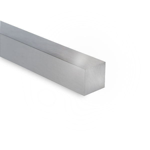 Brushed Polished Aluminium Square Bar 28.5mm Grade 6082, Excellent Corrosion Resistance, Sturdy & Lightweight, Ideal for Architectural & Furniture Use 28.5 mm (1 1/8″) – photo 1 of 1