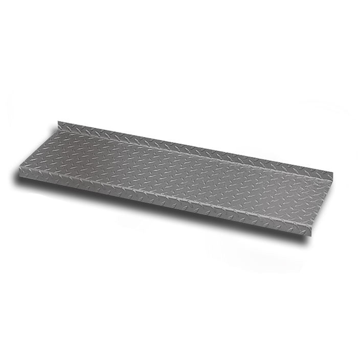 Durbar Stair Tread DDA Mill Finish 265mm x 4.5mm x 1m S275 Steel - Heavy Duty, Non-Slip Surface for Industrial Stairs, 18kg/m, Corrosion Resistant 265 mm – photo 1 of 1