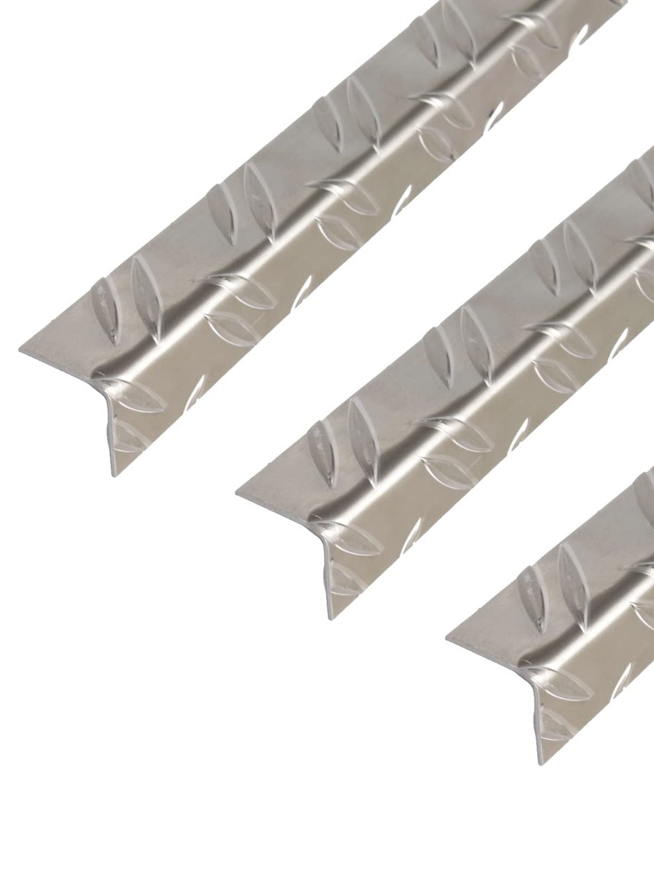 23.5mm x 23.5mm Aluminium Corner Protector Angle – 6060 Grade, Mill Finish, Corrosion-Resistant, 1.6mm Thick, Lightweight & Durable for Edging