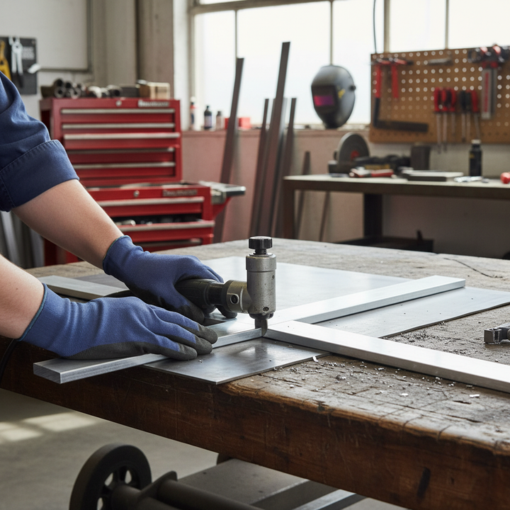 Premium Structural Grade 6082 T6 Aluminium Flat Bar 152.4mm x 25.4mm - High Strength Alloy for Trusses, Bridges, and Cranes