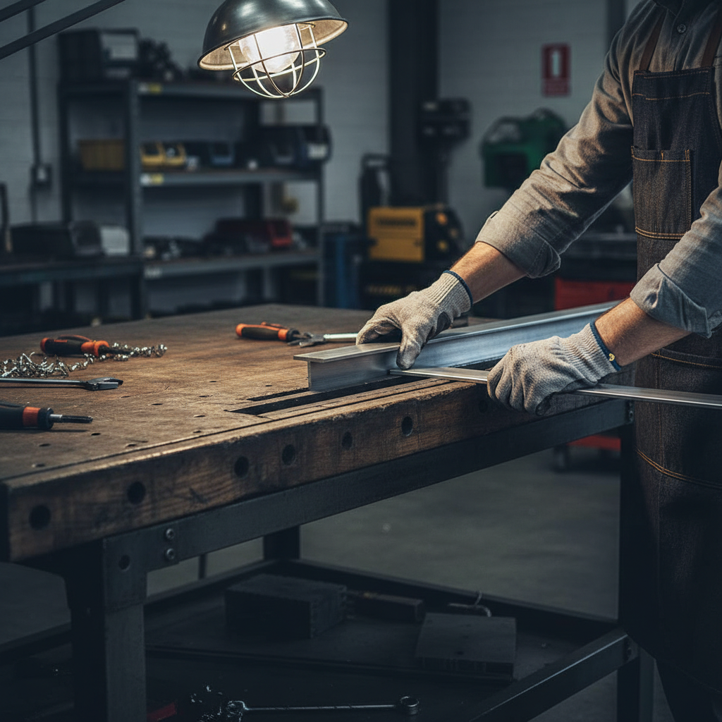 Premium Structural Aluminium T-Section 19mm x 19mm x 3.2mm - High Strength 6082 T6 Alloy for Heavy Duty Applications