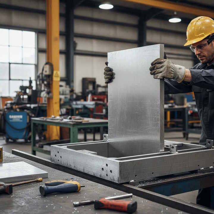 Premium 6082 T6 Aluminium Plate 101.6mm Thick - High-Performance Alloy for Structural Applications