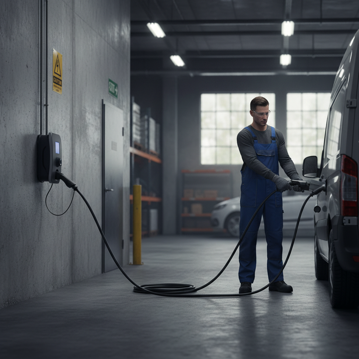 Premium 22kW EV Charging Cable Type 2 to Type 2 - 5m & 10m Length, Lightweight & Flexible with High-Performance Specifications