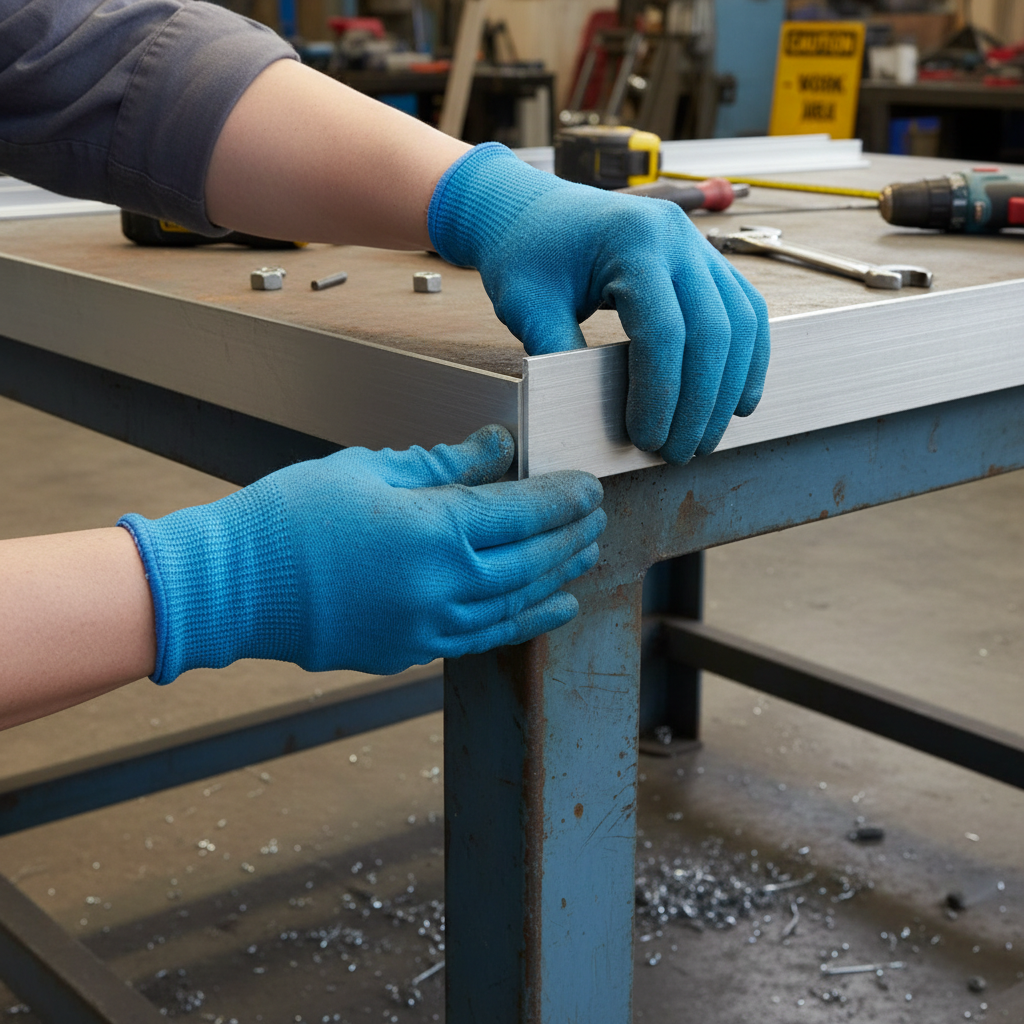 Premium Heavy Duty Aluminium Angle 76.2mm x 76.2mm x 9.5mm for Structural Applications