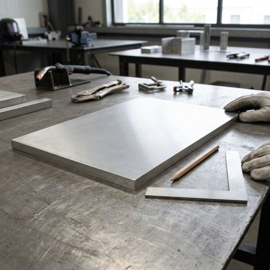 Aluminium Plate 6mm Thick 6082 - Cut to Size 6 mm – photo 1 of 2