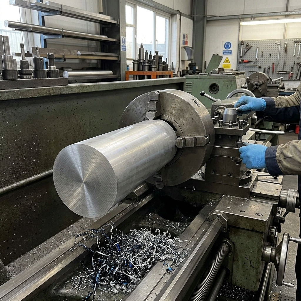 241.3mm Diameter Aluminium Rod 6082 Custom Cut 241.3 mm – photo 1 of 2