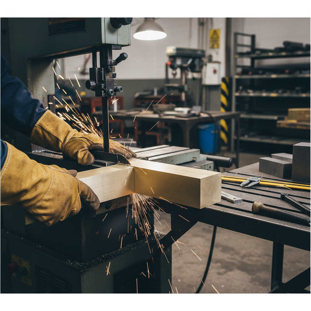 Premium 38.1mm (1 1/2") Plain Finish Brass Square Bar - High Corrosion Resistance and Ductile Material for Versatile Applications