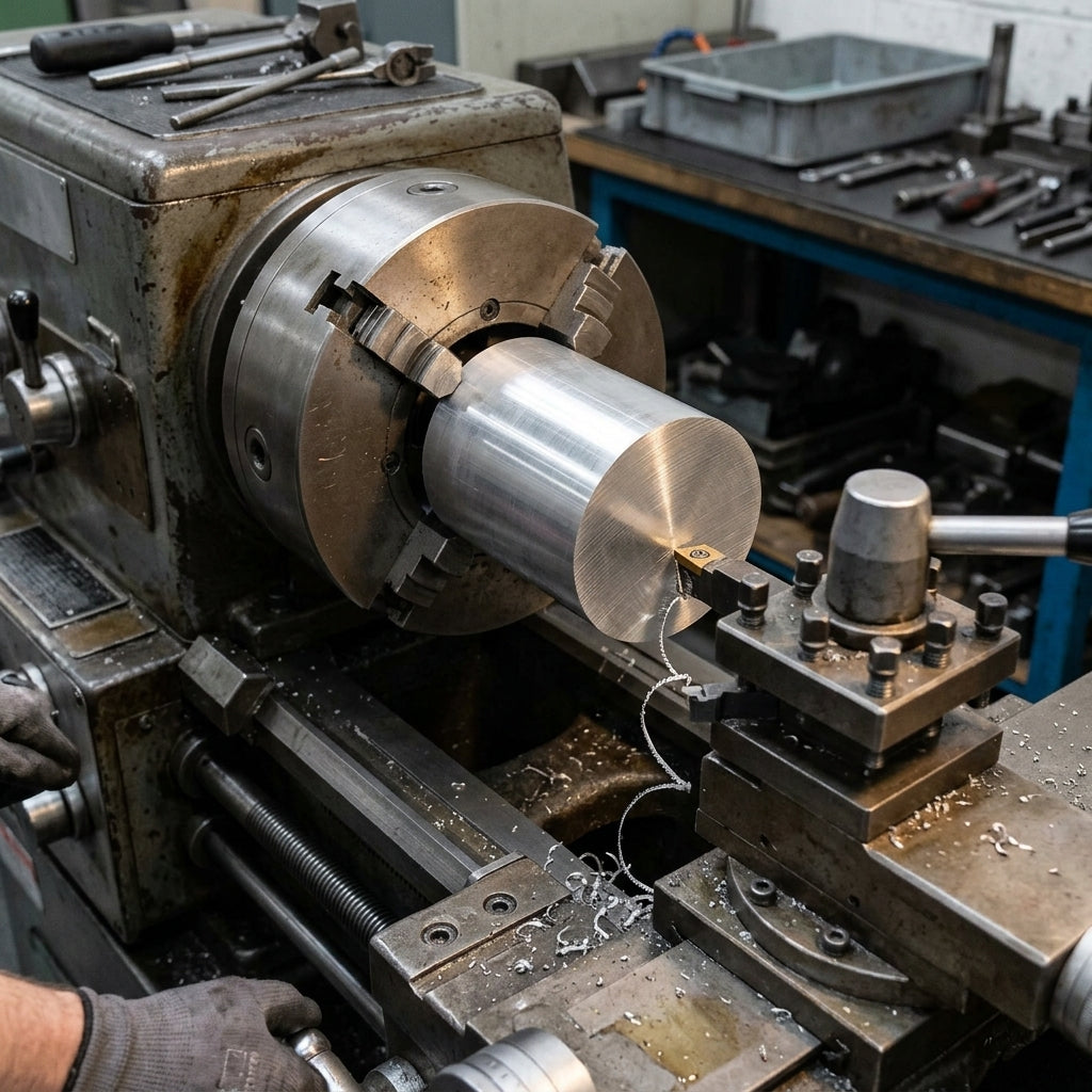 203.2mm Diameter Aluminium Bar 6082 Cut to Requirement 203.2 mm – photo 1 of 2