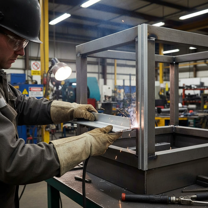 Premium Heavy Duty Aluminium Unequal Angle 63.5mm x 50.8mm x 6.35mm for Structural Applications