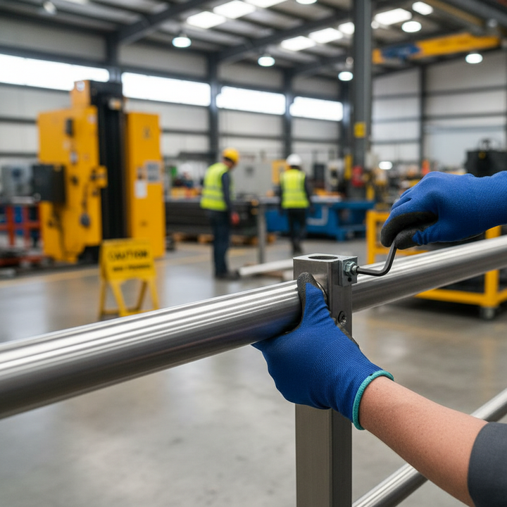 Premium 50.8mm x 2mm Brushed Polished Aluminium Round Tube for Structural Fabrication