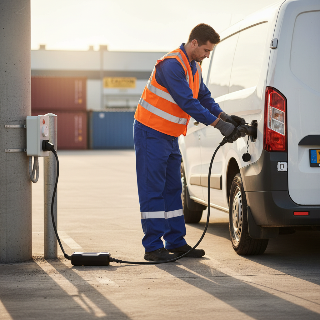 Premium Type 2 to 3 Pin Plug EV Home Charging Cable - 10A, IP66 Weatherproof, 5/7.5/10 Metre Lengths with LED Indicator