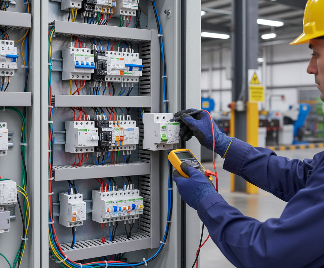 Professional RCD 63A 2P 230V 30MA Type B Circuit Breaker for Electrical Safety - High-Quality Professional Grade for Industrial and Commercial Appl...