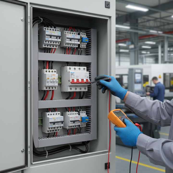 Premium 100 Amp 3 Pole Isolator Switch for Electrical Safety and Control - High-Quality Professional Grade for Industrial and Commercial Applications