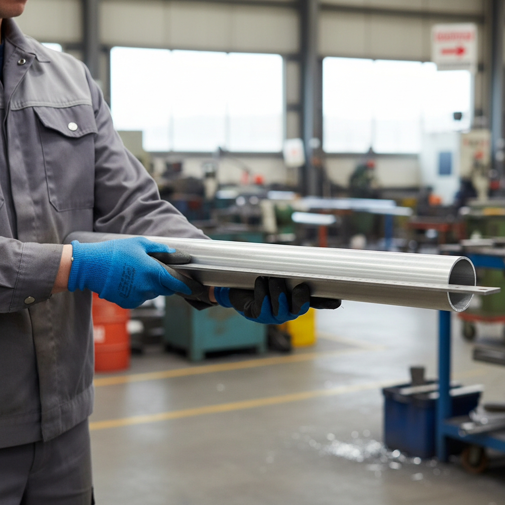 Premium Heavy Duty Aluminium Round Tube 47.6mm x 6.3mm in Alloy Grade 6082 T6 with High Strength and Corrosion Resistance