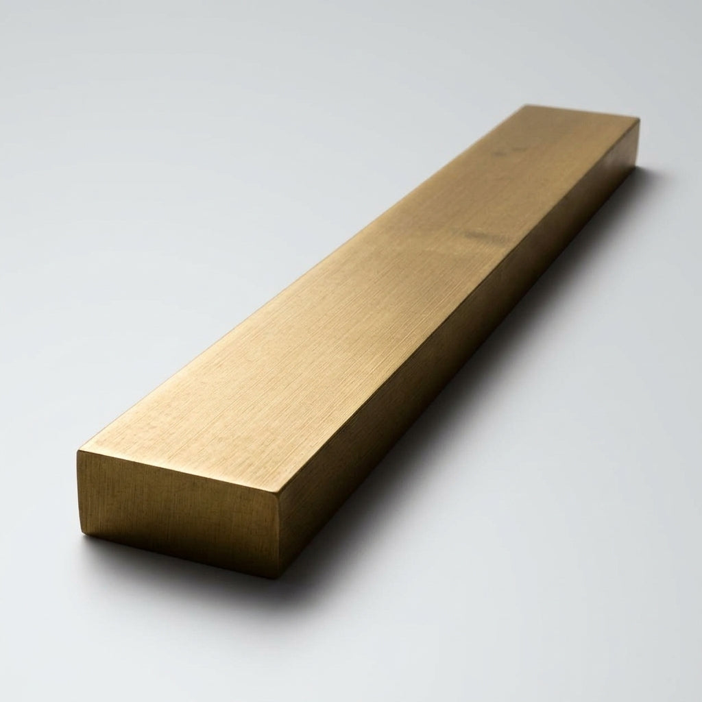 Brass Rectangular Flat Bar CZ121 Custom Dimensions (view 2)