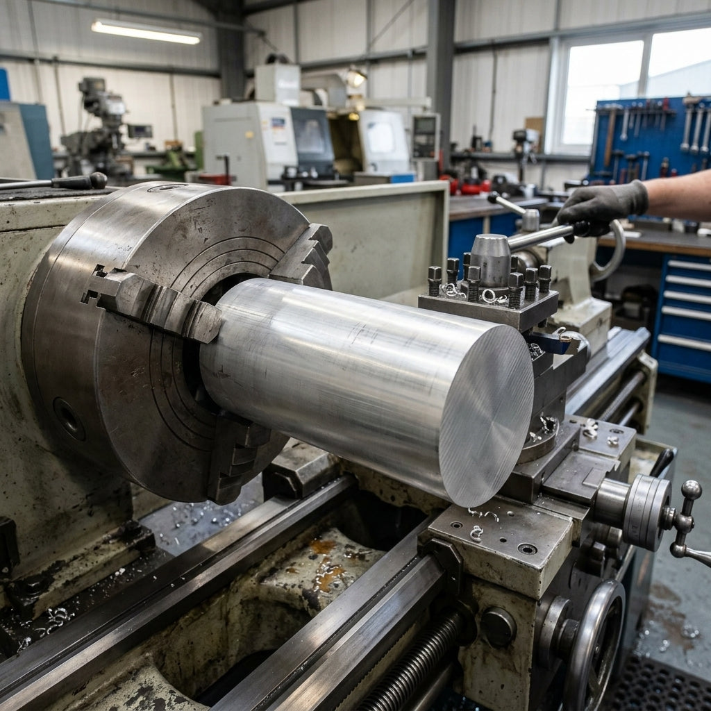 190.5mm Diameter Aluminium Bar 6082 Custom Length 190.5 mm – photo 1 of 2