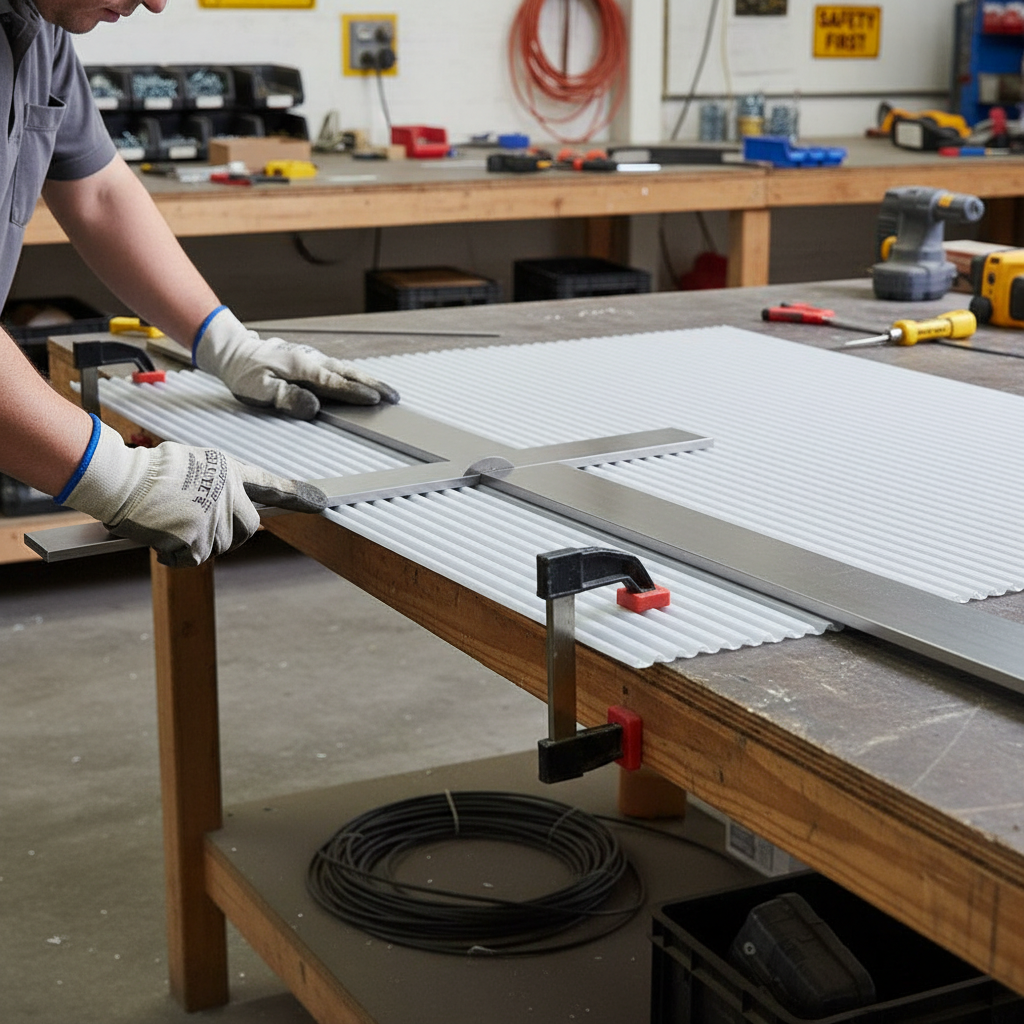 Aluminium Flat Bar 25.4 × 4.8 mm (1″ × 3/16″) – photo 1 of 2