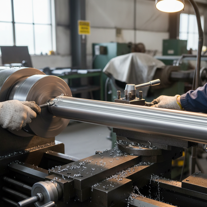Premium 69.9mm Diameter Aluminium Round Bar - Structural Grade 6082 T6 for High-Strength Applications