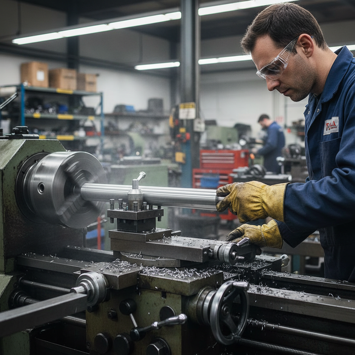 Professional 279.4mm (11") Diameter Plain Finish Round Bar - High-Strength Structural Grade 6082 T6 Aluminium Alloy