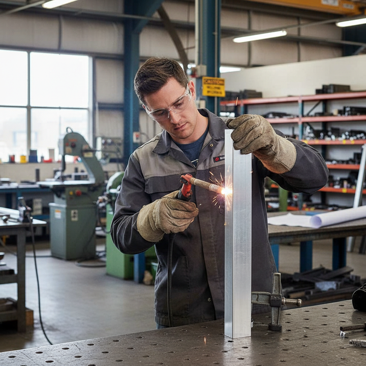 Premium Heavy Duty Aluminium Rectangular Tube 76.2mm x 50.8mm x 3.2mm for Structural Applications