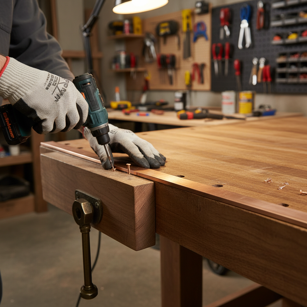 Premium High-Performance Copper Flat Bar 38.1mm x 4.8mm with Brushed Polished Finish for Architectural and Industrial Applications