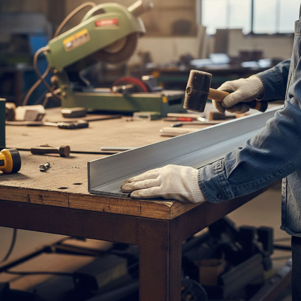 Premium Heavy Duty Aluminium Unequal Angle 25.4mm x 15.9mm x 3.2mm for Structural Applications