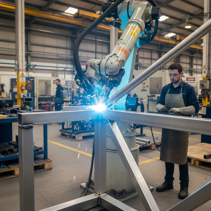 Premium 50.8mm x 2mm Brushed Polished Aluminium Round Tube for Structural Fabrication