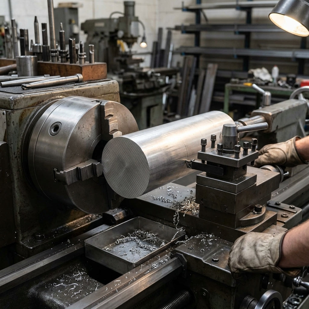 101.6mm Aluminium Bar 6082 Grade Machined to Length 101.6 mm – photo 1 of 2