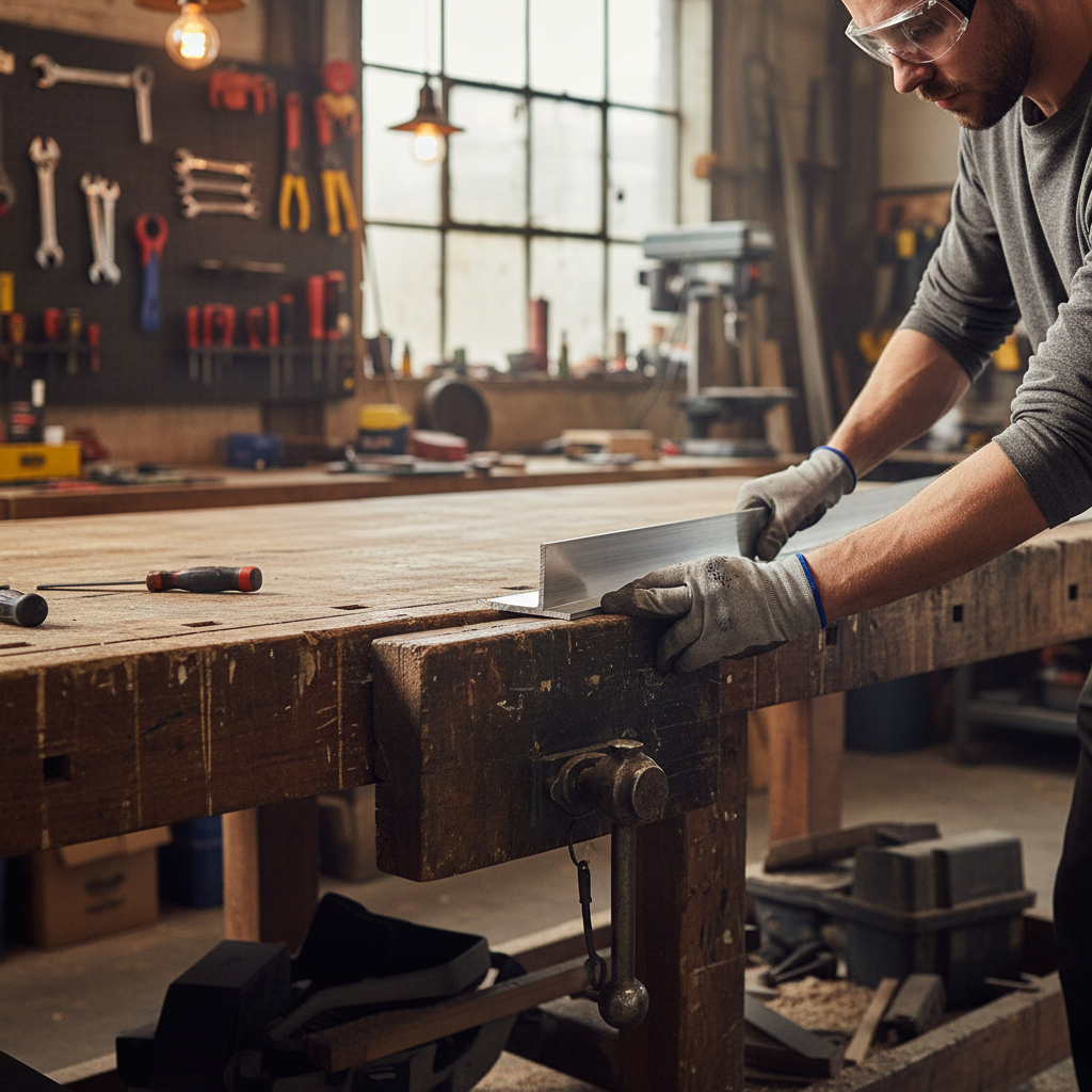 76.2mm x 50.8mm x 3.2mm (3" x 2" x 1/8") Aluminium Unequal Angle