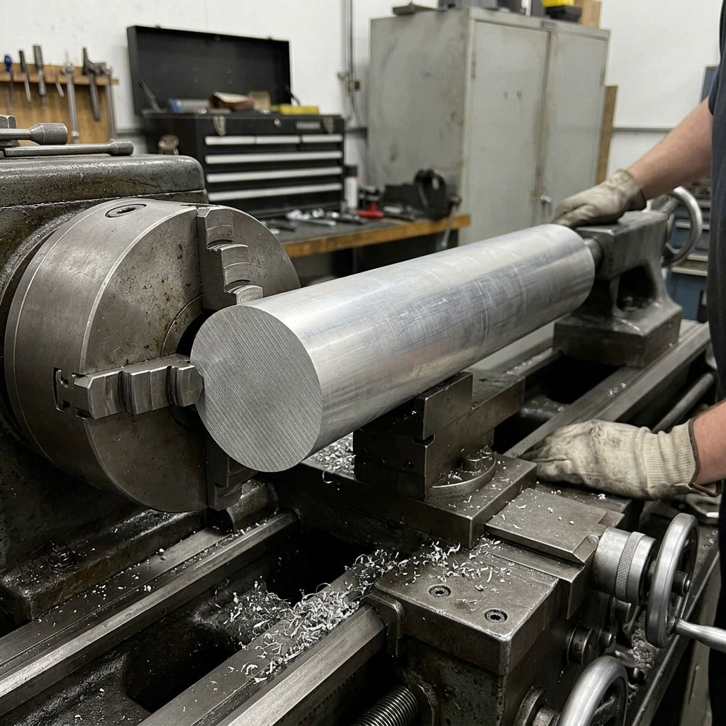 101.6mm Aluminium Bar 2011 Grade Machined to Length 101.6 mm – photo 1 of 2