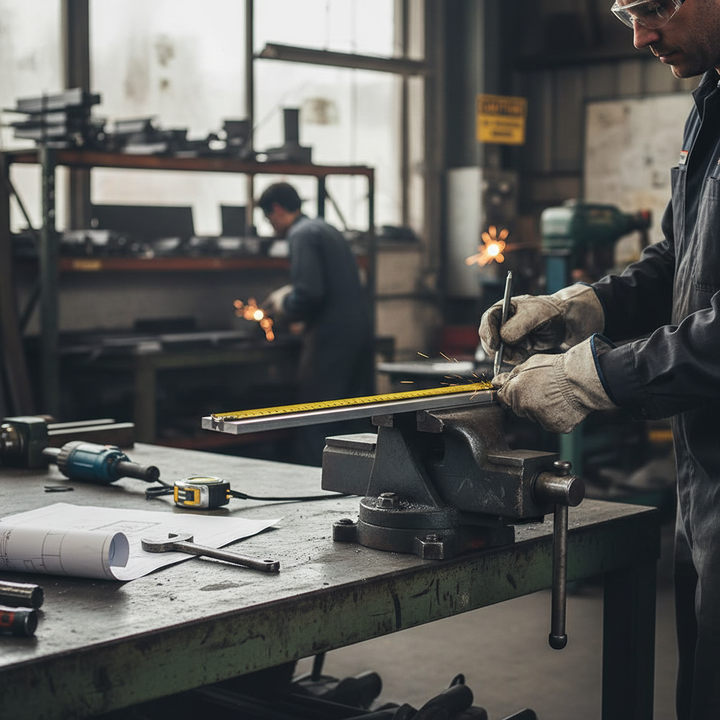 Premium Structural Grade 6082 T6 Aluminium Flat Bar 50.8mm x 4.8mm for High-Strength Applications