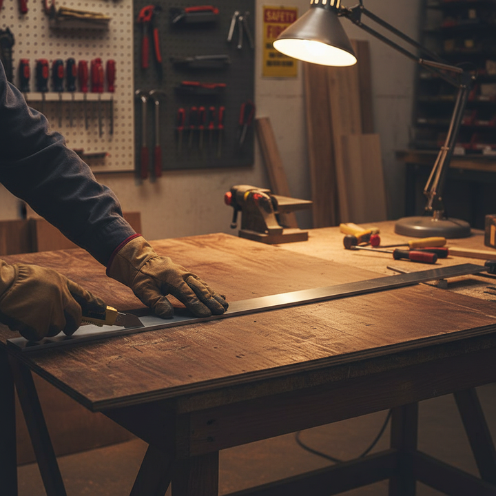 Premium Structural Grade 6082 T6 Aluminium Flat Bar 38.1mm x 3.2mm for High-Performance Applications