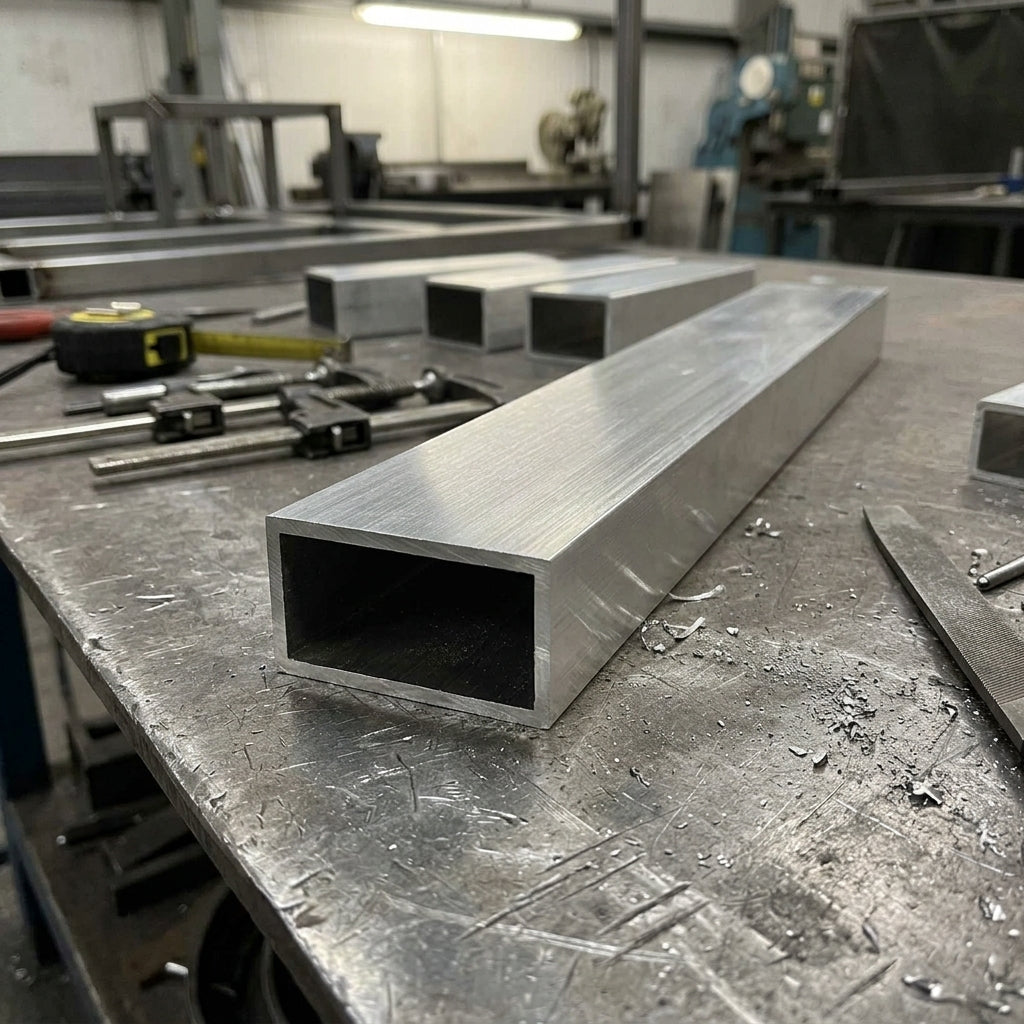 Aluminium Box Section Rectangular Tube to Custom Lengths  – photo 1 of 2