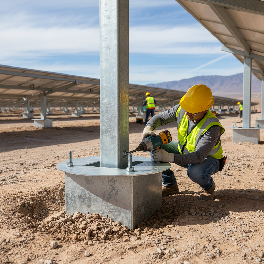 Premium Galvanised Mounting Base for Chargepoints with High Durability and Compatibility