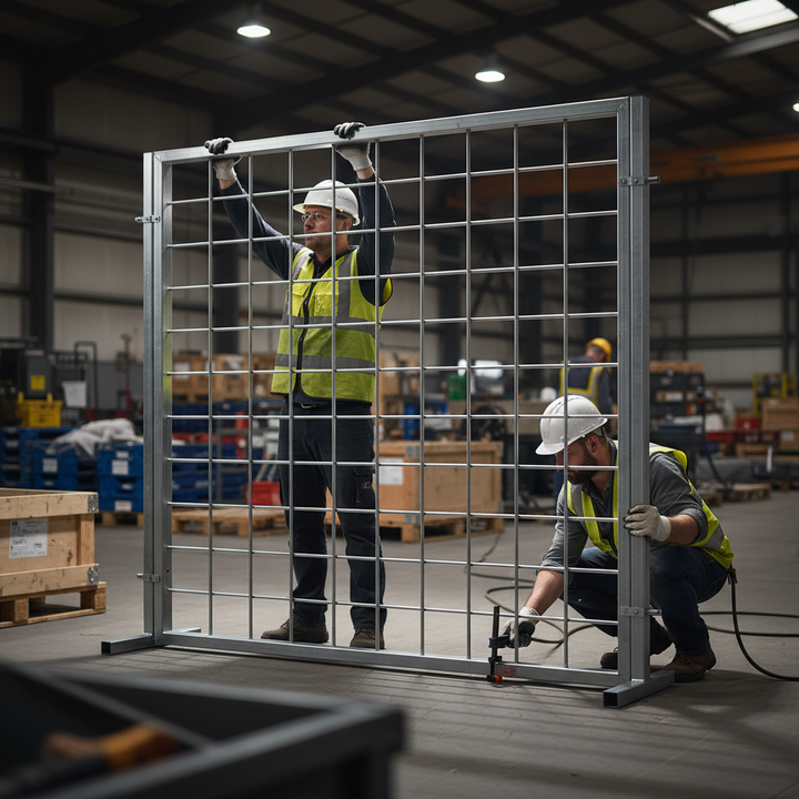 Premium Heavy Duty 304 Stainless Steel Weldmesh 2440mm x 1220mm x 38.1mm for Industrial and Commercial Applications